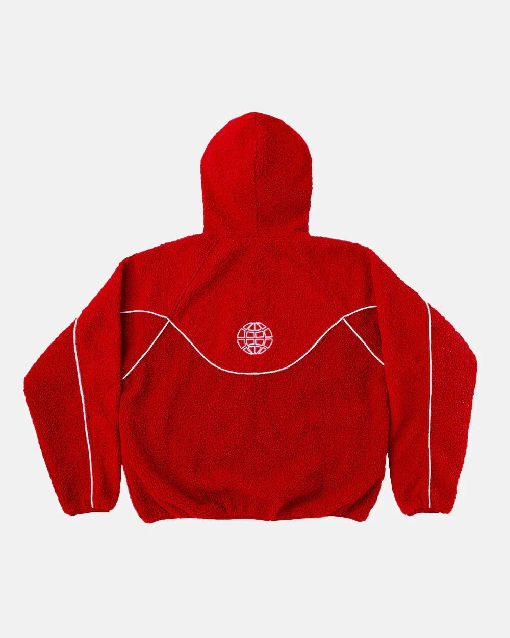 NO RISK FLEECE JACKET STONE RED