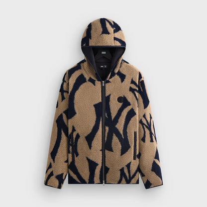 Kith for the New York Yankees Hooded Pinehurst Sherpa Jacket