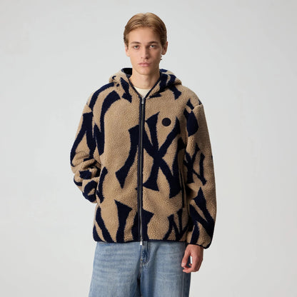 Kith for the New York Yankees Hooded Pinehurst Sherpa Jacket