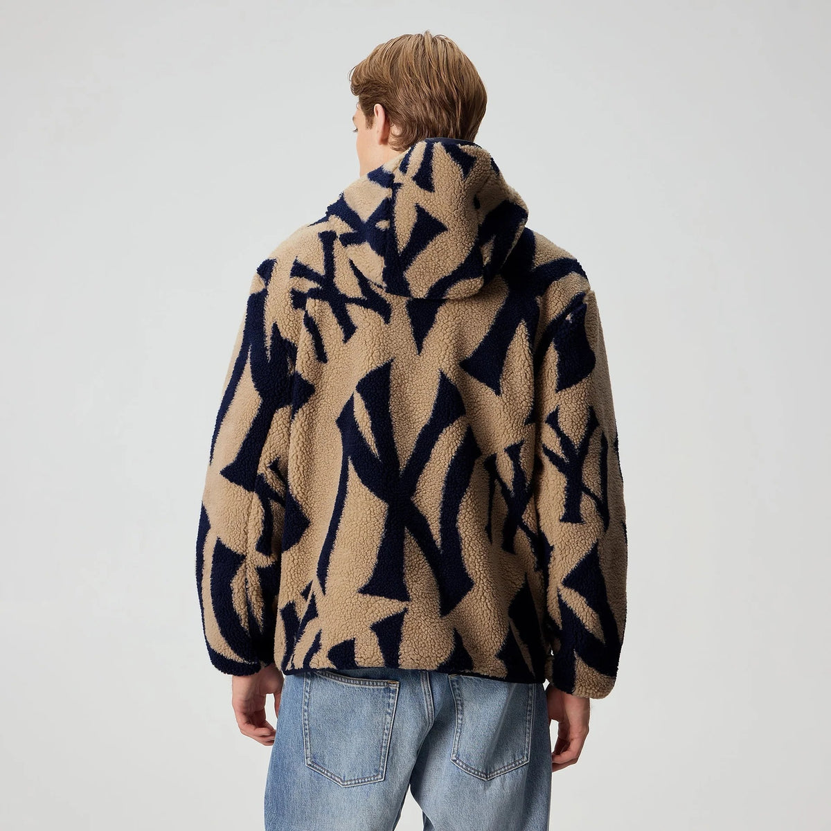 Kith for the New York Yankees Hooded Pinehurst Sherpa Jacket
