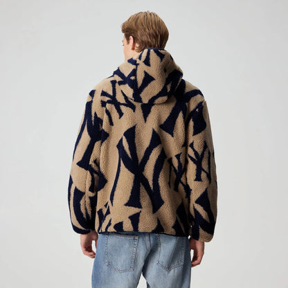 Kith for the New York Yankees Hooded Pinehurst Sherpa Jacket